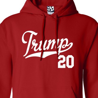 Trump 2020 Script Hoodie