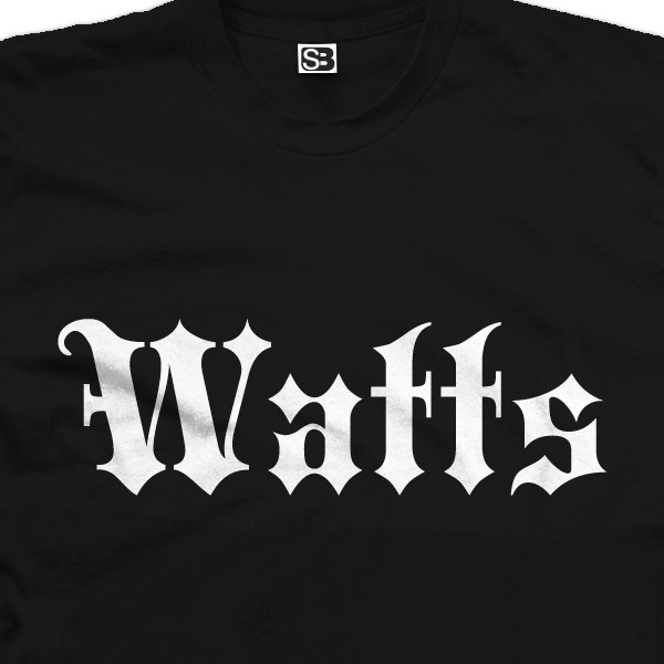 watts shirt