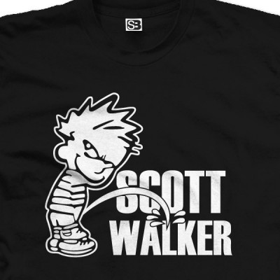 Piss on Scott Walker